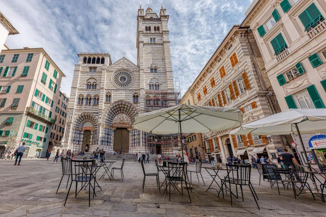 Casaviva - Grazioso Mini-Appartamento Nel Cuore Di Genova Luaran gambar