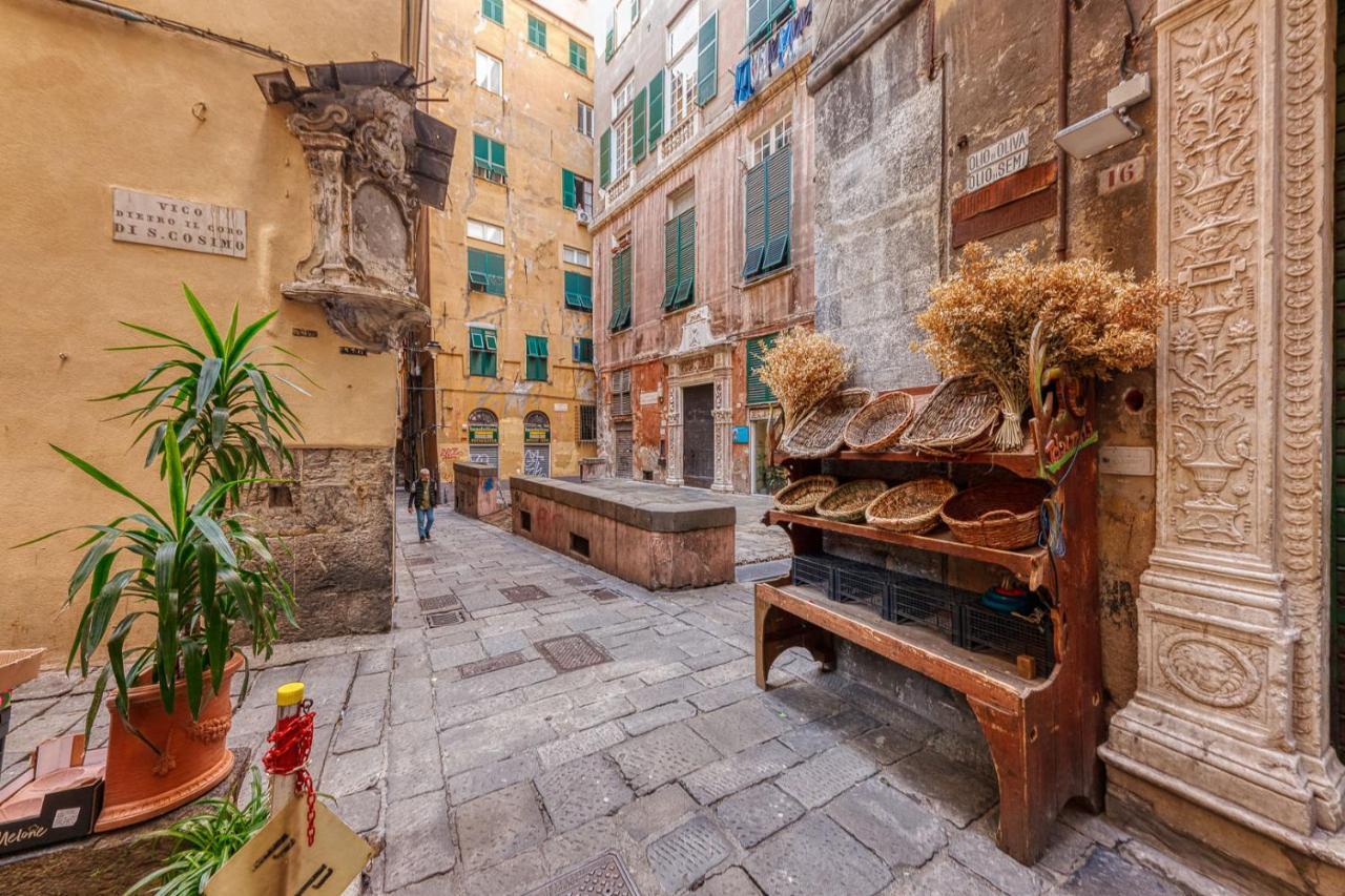 Casaviva - Grazioso Mini-Appartamento Nel Cuore Di Genova Luaran gambar